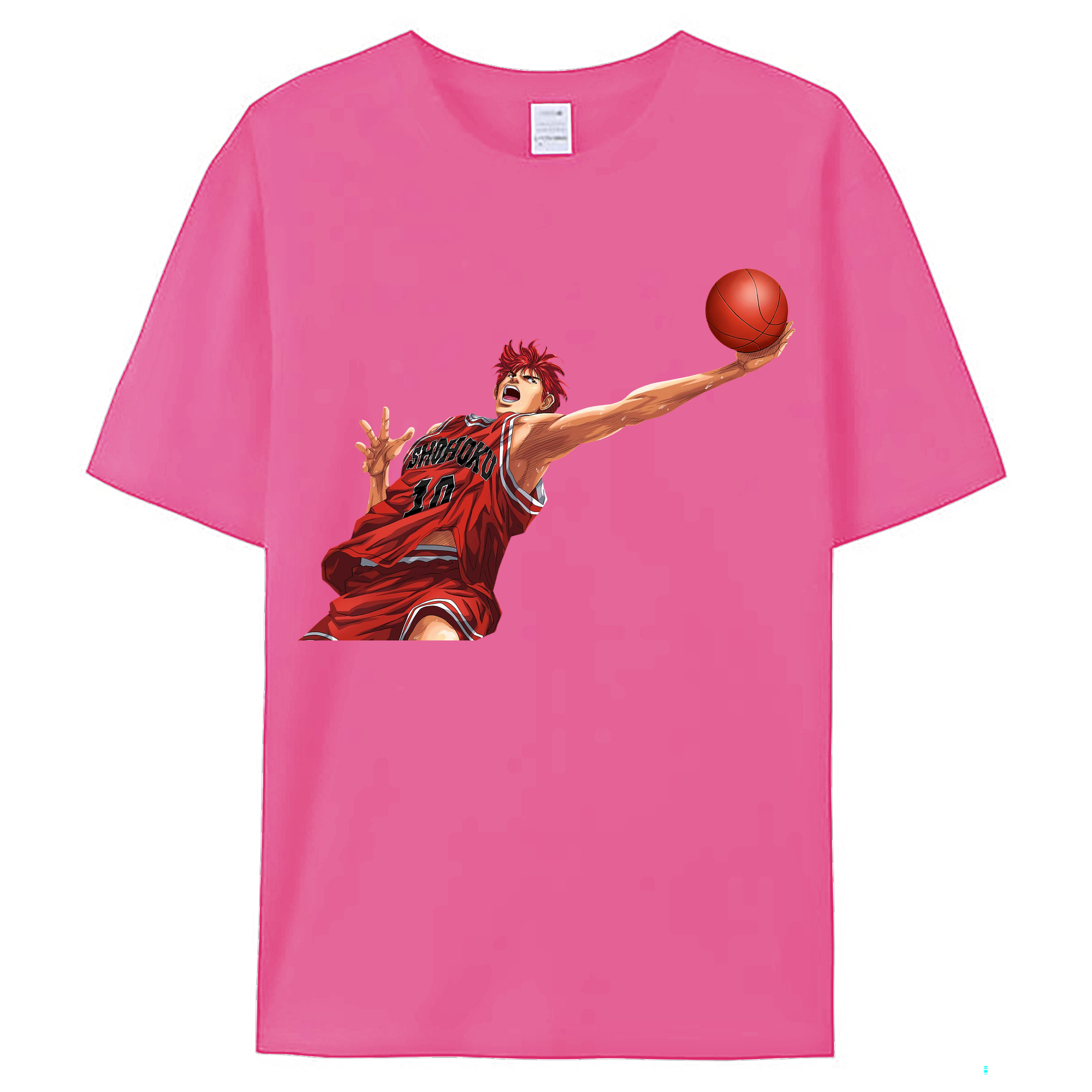 （画像用） SLAM DUNK／スラムダンク レディースカジュアルプリントTシャツ（綿100％）